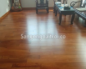 Sàn gỗ Gõ Đỏ Lào quy cách 18 x 120 x 900 mm