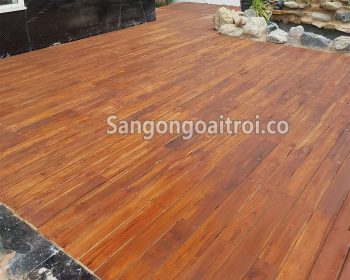 Sàn gỗ Teak ngoài trời