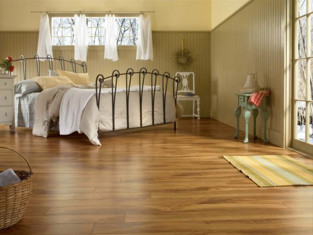 Chọn sàn gỗ công nghiệp cho sàn phòng ngủ