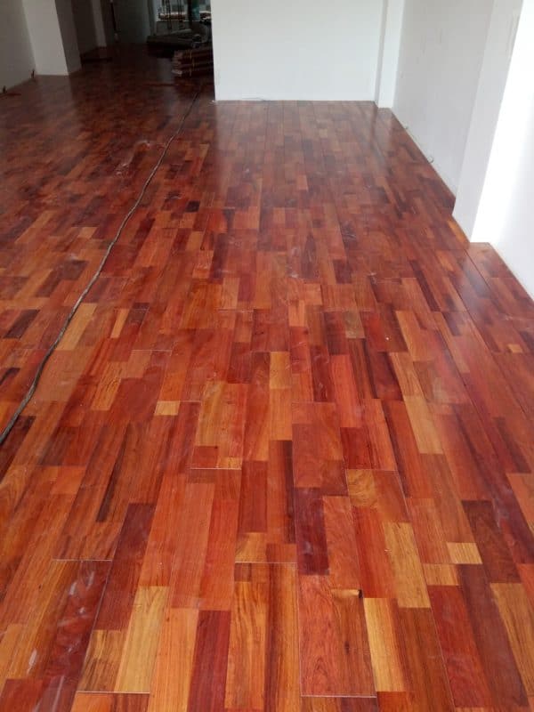 Sàn gỗ Hương ghép