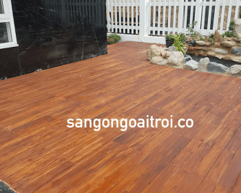 Gỗ Teak ngoài trời