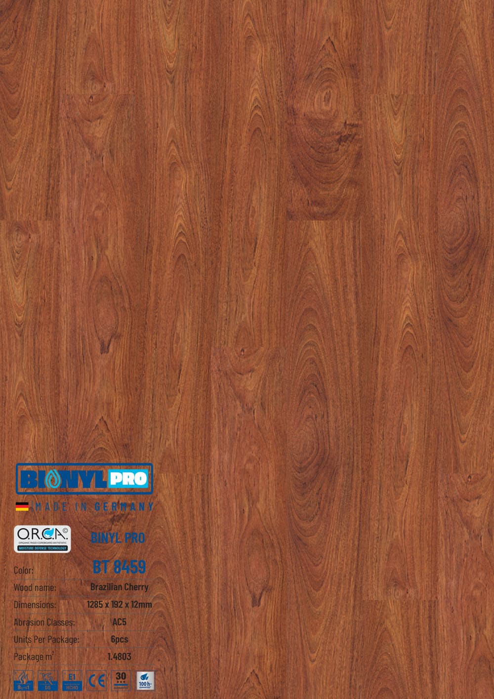 Sàn gỗ Binyl BT8459