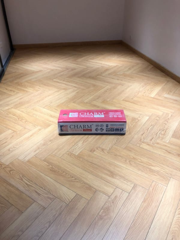 Sàn gỗ Charmwood xương cá