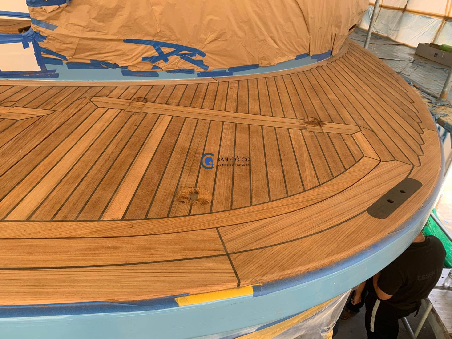 Cung cấp và thi công sàn gỗ Teak du thuyền